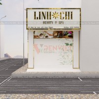 Thiết kế spa Linh Chi- Quận Bình Thạch, HCM